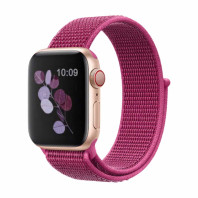Ремешок Nylon loop на Apple Watch 42/44/45mm Dragon fruit